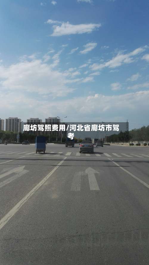 廊坊驾照费用/河北省廊坊市驾考-第3张图片