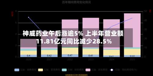 神威药业午后涨逾5% 上半年营业额11.81亿元同比减少28.5%-第2张图片