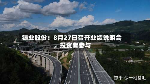 锡业股份：8月27日召开业绩说明会，投资者参与