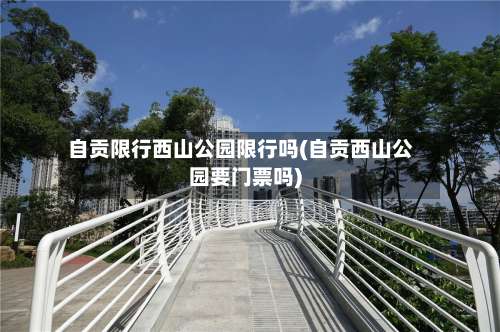 自贡限行西山公园限行吗(自贡西山公园要门票吗)
