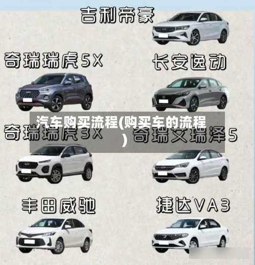 汽车购买流程(购买车的流程)