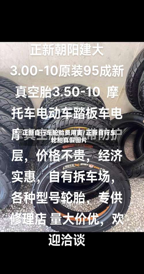 正新自行车轮胎费用表/正新自行车轮胎真假图片-第3张图片