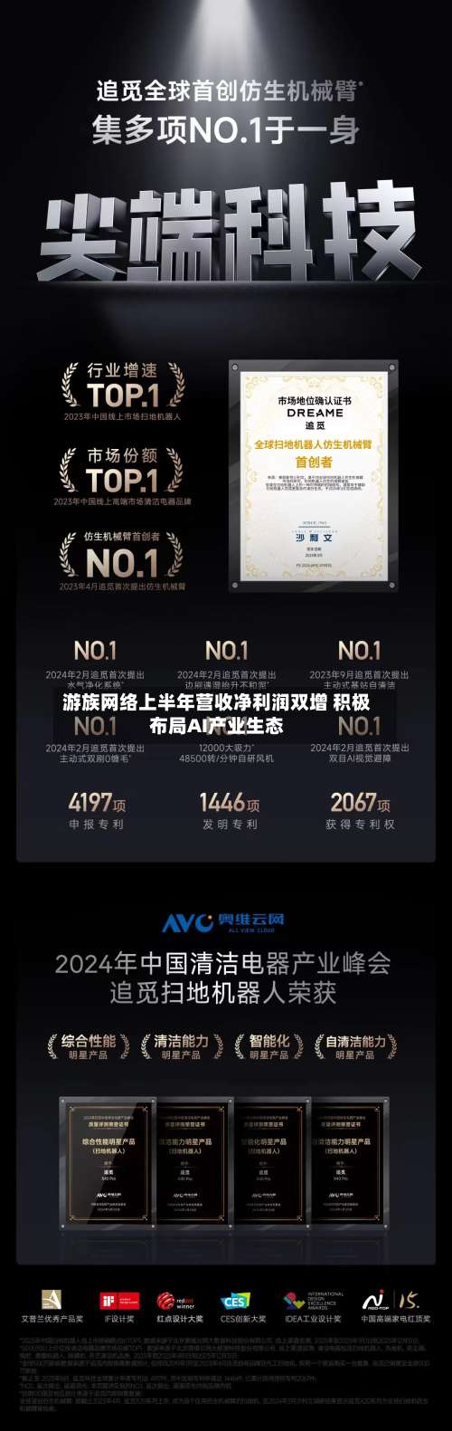 游族网络上半年营收净利润双增 积极布局AI产业生态-第2张图片