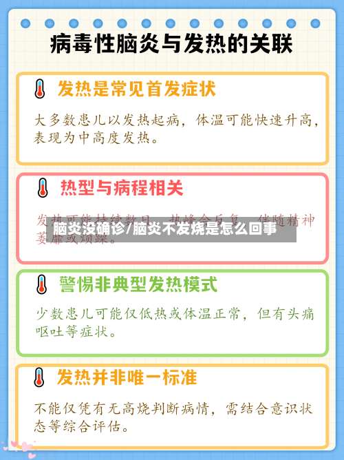 脑炎没确诊/脑炎不发烧是怎么回事