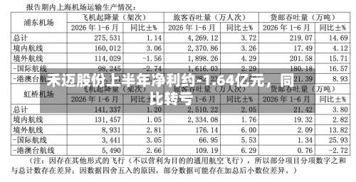 禾迈股份上半年净利约-1.64亿元	，同比转亏-第2张图片