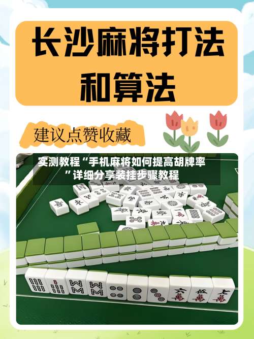 实测教程“手机麻将如何提高胡牌率”详细分享装挂步骤教程-第3张图片