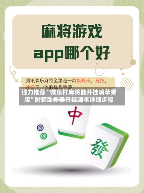 强力推荐“微乐打麻将能开挂嘛苹果版”附辅助神器开挂脚本详细步骤-第3张图片