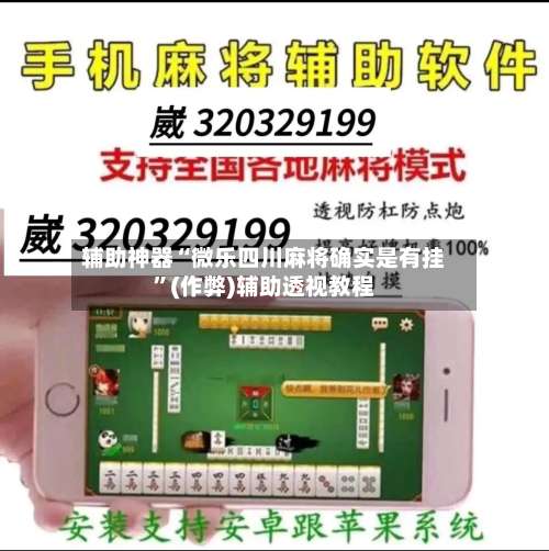 辅助神器“微乐四川麻将确实是有挂”(作弊)辅助透视教程-第3张图片