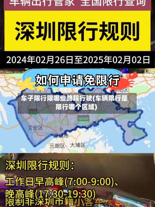 车子限行限哪些路段行驶(车辆限行是限行哪个区域)-第2张图片
