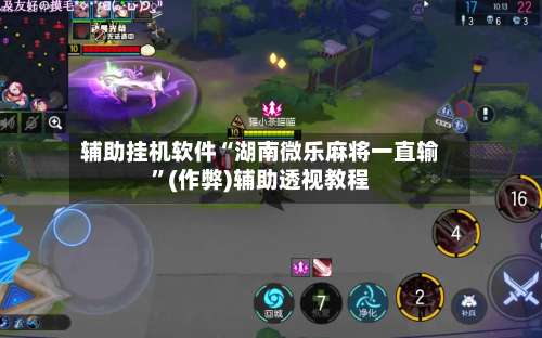 辅助挂机软件“湖南微乐麻将一直输”(作弊)辅助透视教程-第3张图片